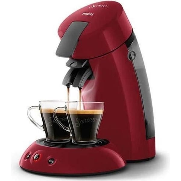 Kapselkaffemaskin - PHILIPS - SENSEO ORIGINAL HD6553/81 - Aromabooster - Crema plus - Röd