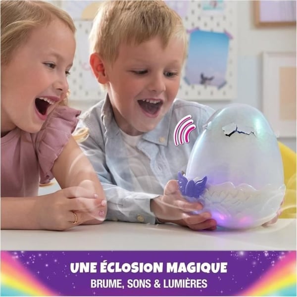 SPIN MASTER DRAGGLE HATCHIMALS ELÄVÄ SALAISUUS LUUKKU
