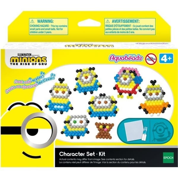 Minions 2 Perlesæt - Aquabeads - Genskab dine yndlingsfigurer fra filmen