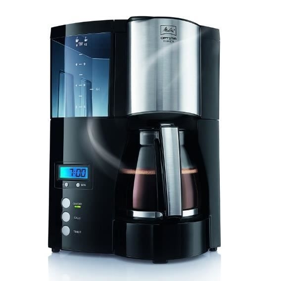 Optima timerprogrammerbar filterkaffebryggare - MELITTA - 100801 - 1L - 850W