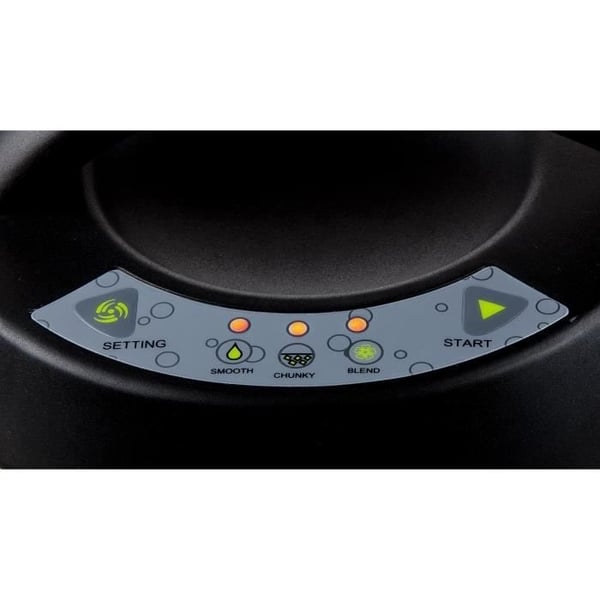 DOMO Varmeblender - Sort - 1,6L - 3 Programmer - 1000 Watt - DO498BL