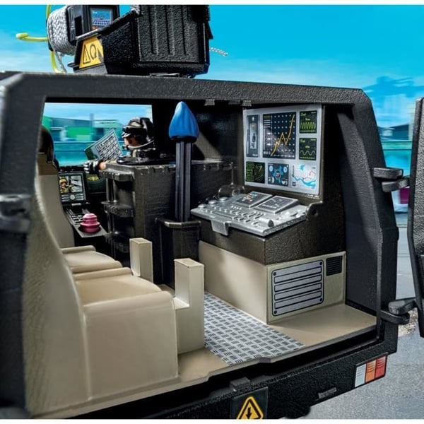 PLAYMOBIL 71144 Specialstyrkeindsatskøretøj, Politi, Byaction, Eliteenhed, 73 dele, Alder 5+