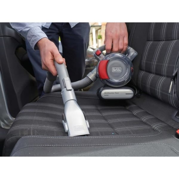 BLACK+DECKER PD1200AV Dustbuster Flexi Auto - 12V håndstøvsuger - Biltilslutning - Cyklonisk funktion