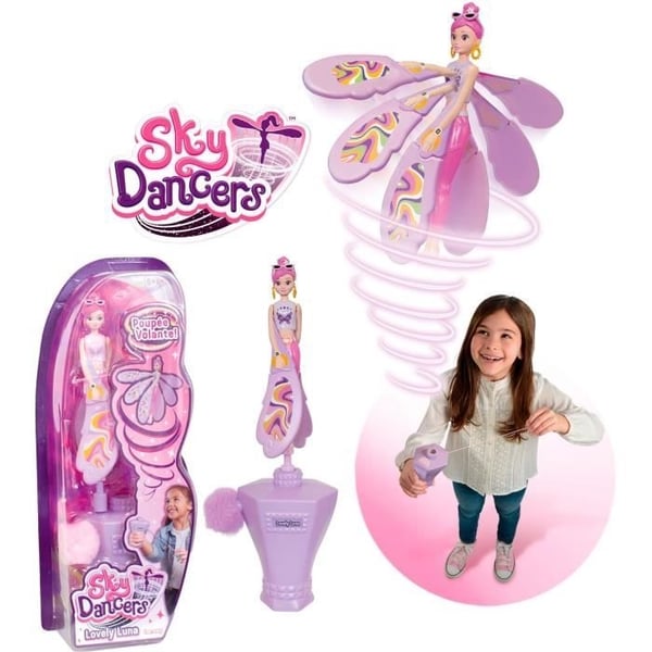 Sky Dancers - LANSAY - Dejlig Luna - Flyvende Dukke - Fra 6 år