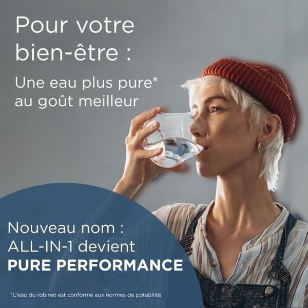 BRITA patron - MAXTRA PRO Pure Performance All-In-1 - Pakke 6+2 - Op til 1200 l filtreret vand