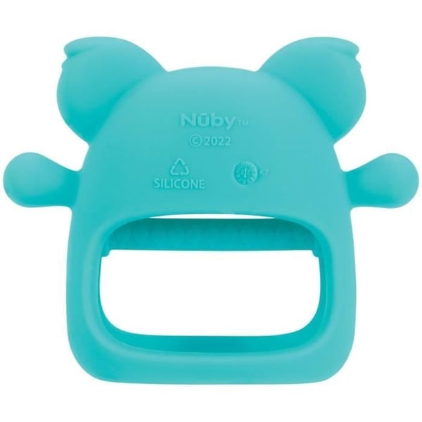 Bitsprickningsvantar - NUBY - Koala - Silikon - Blå