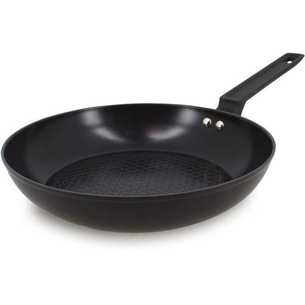 Stegepande - MENASTYL - 6020637 - Smedet aluminium - 26 cm - Sort - Alle kogeplader inklusive induktion