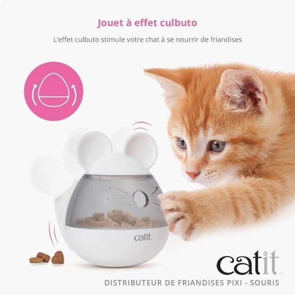 Kattegodbidsdispenser - CATIT - PIXI - Museører Design - Hvid