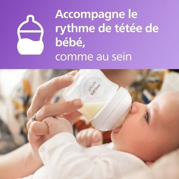 Discovery Box - PHILIPS AVENT - Natural 3.0 - 125 ml pullo + Ultra Air -tutti 0-6 kk