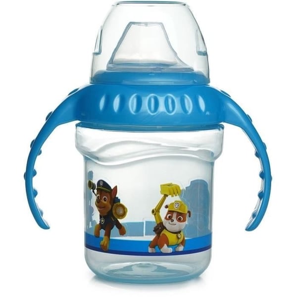 Mugg med handtag - THERMOBABY - 250 ml - Silikonpip - Läckagesäker - Paw Patrol