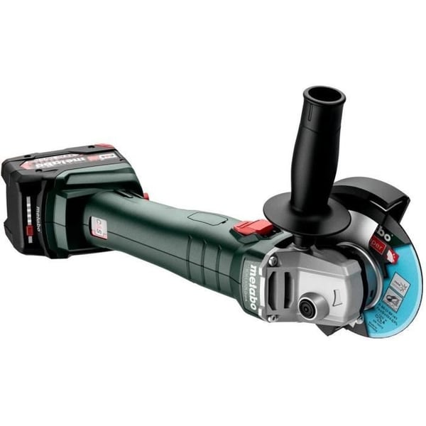 Akkukulmahiomakone - METABO - W 18 L 9-125 - 18 V - MetaBOX 165 L