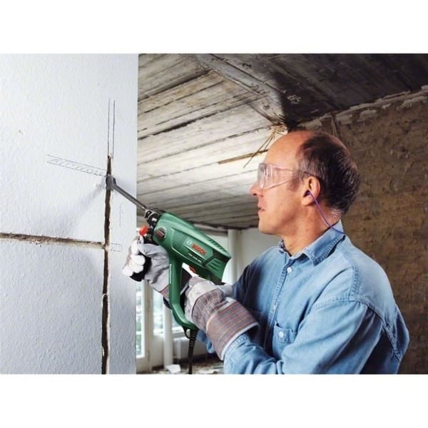 Bosch PBH 2500 SRE slagboremaskine (600 W, 1,9 J, 0 – 5.100 tpm, leveres med tilbehør og plastikkuffert)