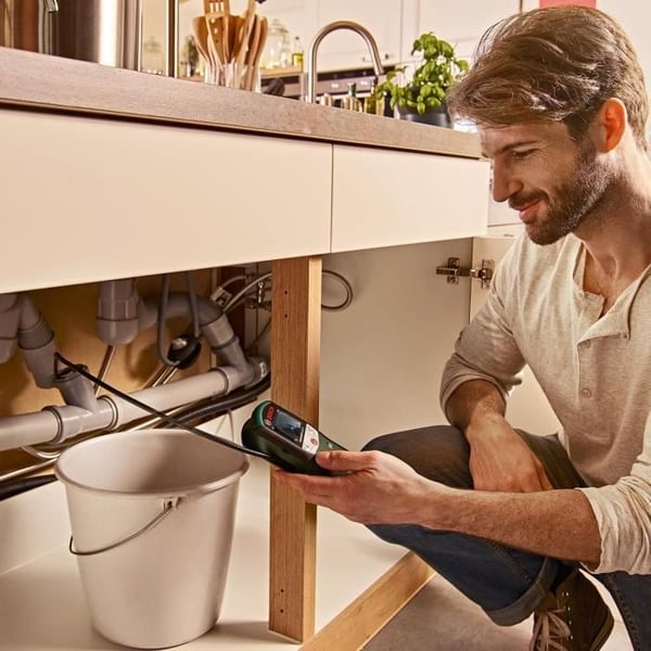 Bosch UniversalInspect inspektionskamera (endoskop med 8 mm diameter för högkvalitativa färgbilder med en