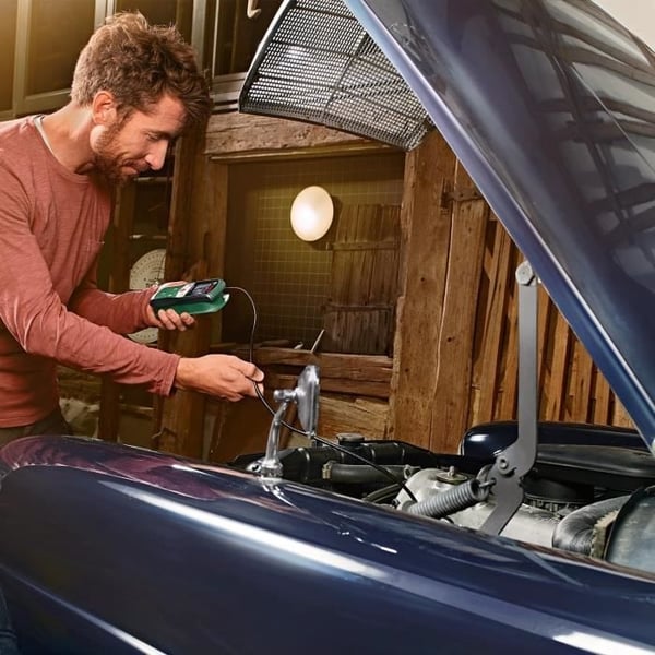Bosch UniversalInspect inspektionskamera (endoskop med 8 mm diameter för högkvalitativa färgbilder med en