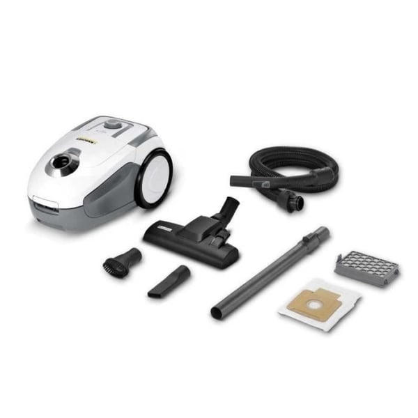 KARCHER VC 2 - Säiliöimuri - 700 W - HEPA 13 -suodatin - 76 dB - 1,5 m imuletku kaarevalla kahvalla