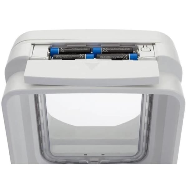 SUREFLAP DualScan kattelem til mikrochip - hvid - 142 mm x 120 mm (plads til op til 32 chips)