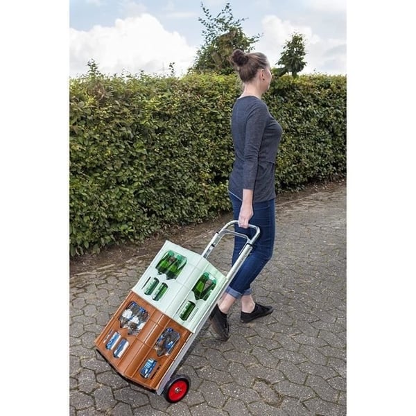MEISTER 90 kg foldbar sækkevogn i aluminium