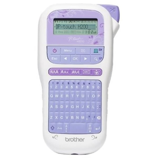 BROTHER PT-H200 Bærbar og Sjov Etiketmaskine - Termotransfer - Monokrom