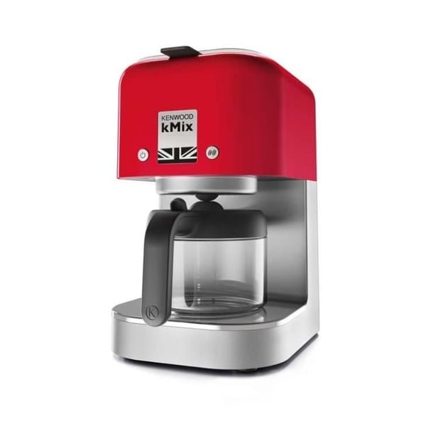 kMix filterkaffemaskine - KENWOOD - COX750RD - 1200 W - Rød - 8 kopper - Aromavælger