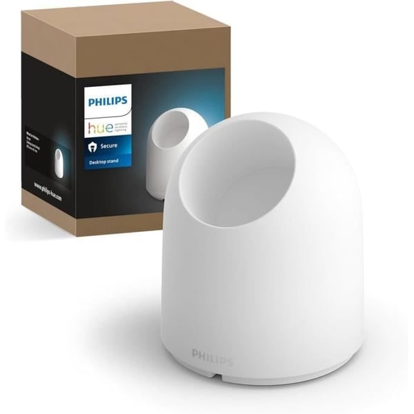 Philips Hue Bordstativ til Indendørskamera - Hue Secure - Hvid