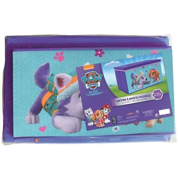 Fun House Paw Patrol foldbar legetøjskasse til børn, piger