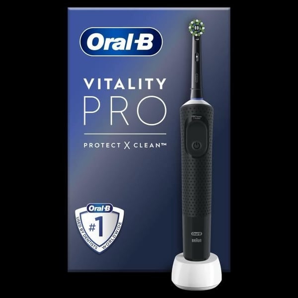 Oral-B Vitality Pro sähköhammasharja musta, 1 harjaspää