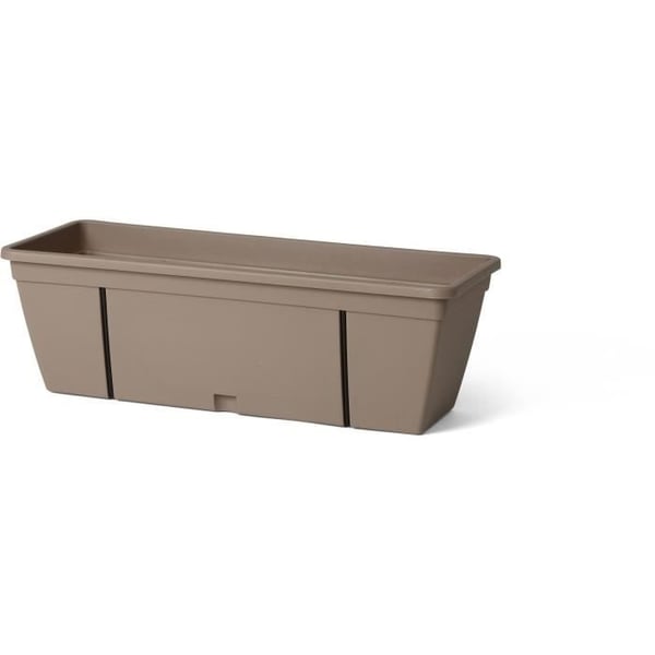 Garden ID Smart haveplantesæt med metalkrog, vandbeholder og afstandsholder til dræn - taupe 50 cm