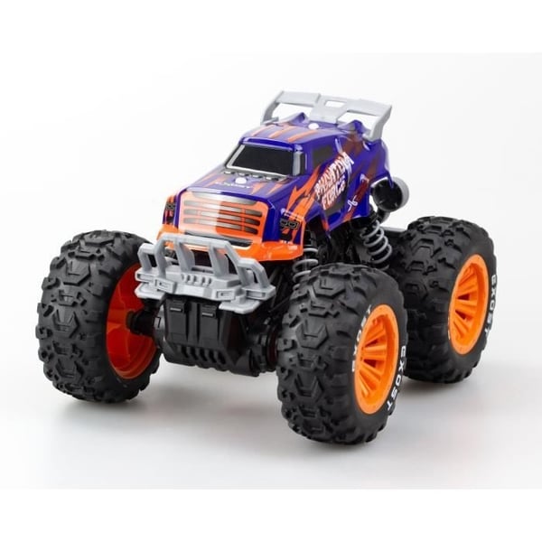 Fjernstyret bil - EXOST - Phantom Force 1:16 - 10 km/t - 28 -5 cm - lilla og orange - fra 5 år