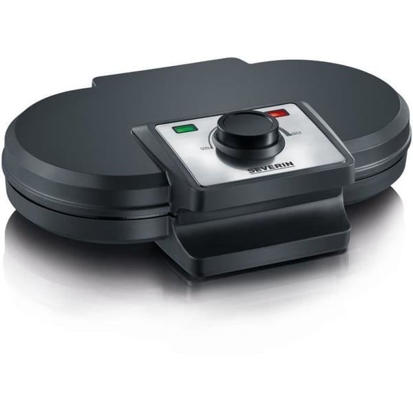 SEVERIN Vaffeljern - WA2106 - Hjerteformede plader - Non-stick belægning - 1200W