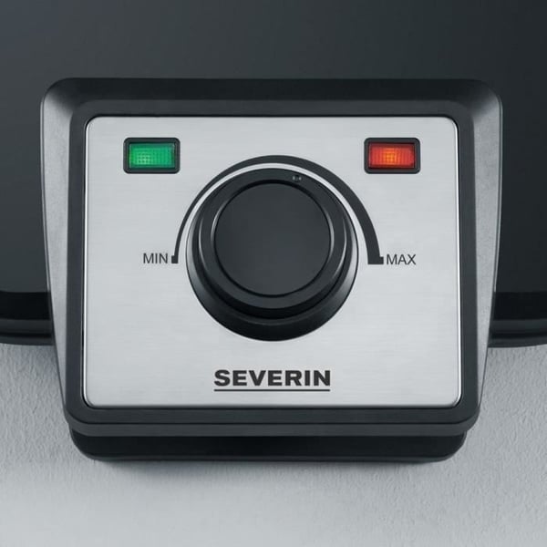 SEVERIN Vaffeljern - WA2106 - Hjerteformede plader - Non-stick belægning - 1200W