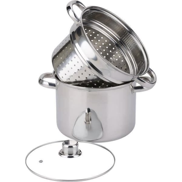 BAUMALU Pastakokare i rostfritt stål - 20 cm