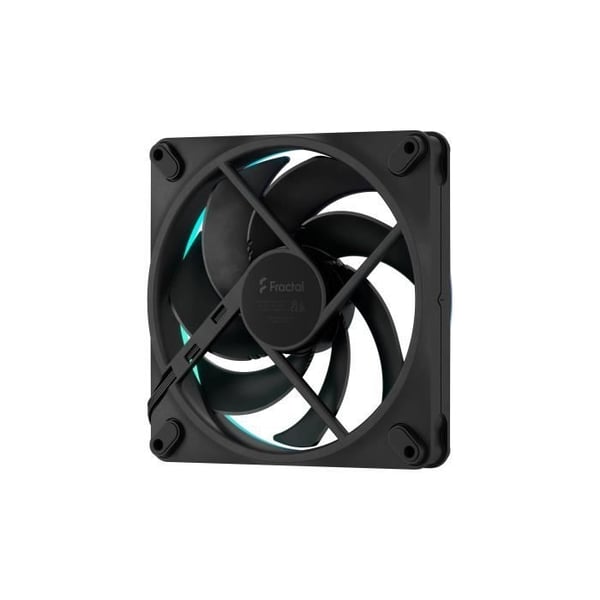 PC-fläkt - FRACTAL DESIGN - Momentum 14 RGB - FDB - ARGB Gen 2-ljusring - PWM-styrning - Svart