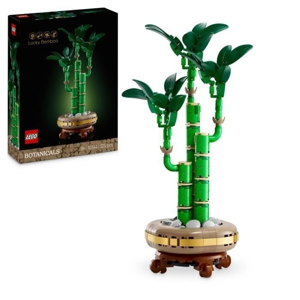 LEGO Botany 10344 Lucky Bamboo - Kunstig plante og boligindretning