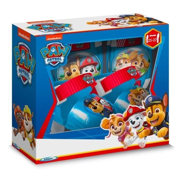 Rulleskøjter og albue-/knæbeskyttere - Justerbar fra 23 til 27 - PAW Patrol - PA450035