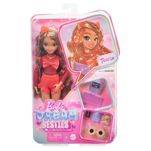 BARBIE Dream Team Teresa - Dukke og tilbehør - Barbie - HYC23