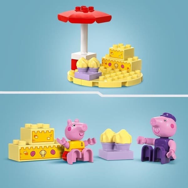 LEGO DUPLO 10432 Peppa Pig's Boat Trip - Taaperon kylpyleikkisetti