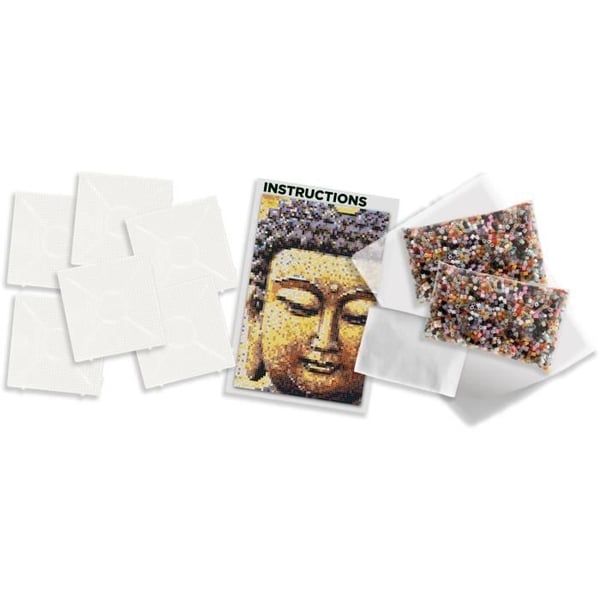 Silitettävät helmet Buddha 7000 - SES CREATIVE - Lapset - Monivärinen