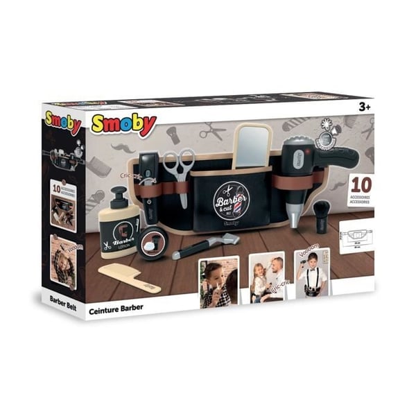 Smoby Barber & Cut - Justerbart barberbælte - fra 3 år