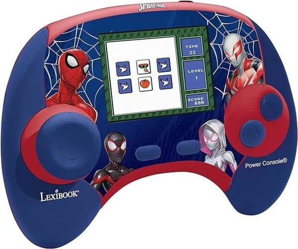 Spider-Man Tosproget Pædagogisk Konsol med LCD-Skærm FR-EN