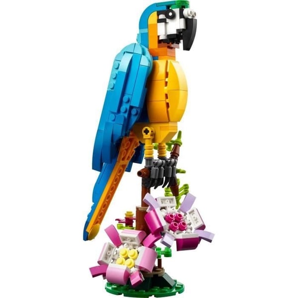 LEGO Creator 3-i-1 31136 Eksotisk papegøje-jungledyrfigurer med frø og fisk