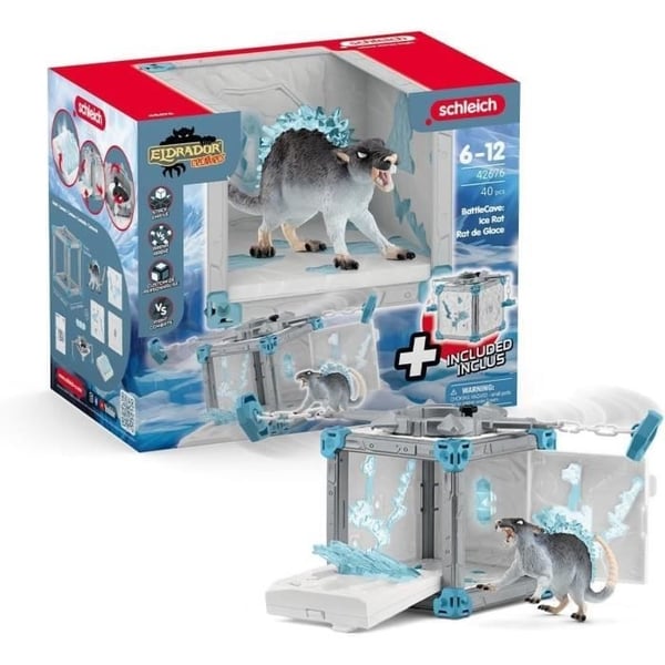 BattleCave Isrotte, Arenaudvidelse, SCHLEICH 42676 Eldrador-væsner, Fra 7 år
