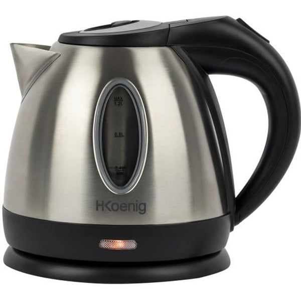 H.KoeNIG BO12 Elkedel - 1,2 L - Rustfrit stål