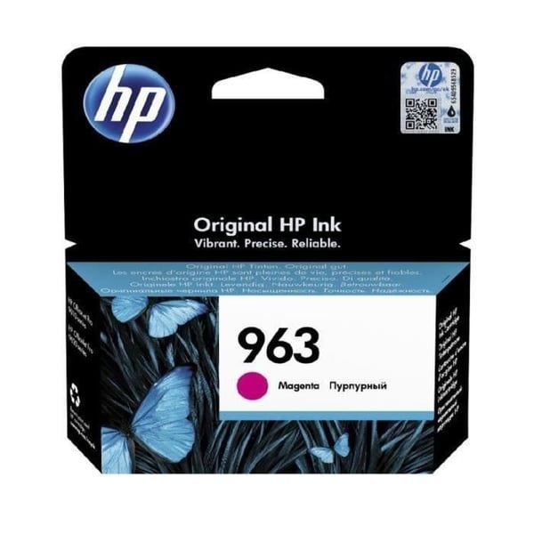 HP 963 magenta original blækpatron (3JA24AE) til HP OfficeJet Pro 9010 / 9020-serien