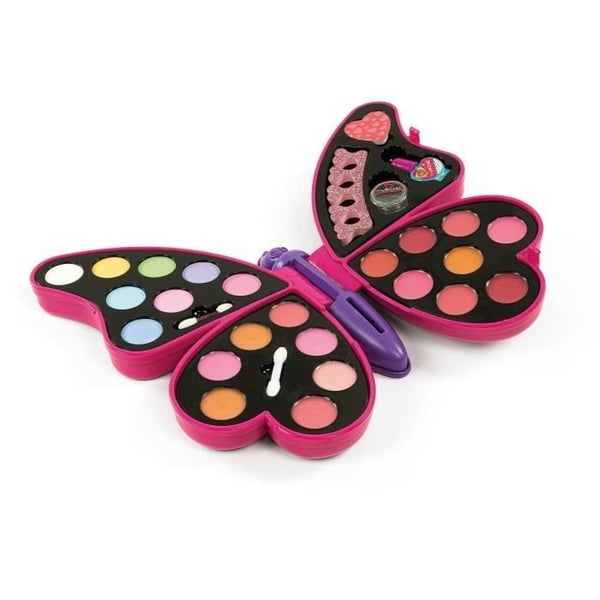 Butterfly Makeup Palette - Clementoni - Luomivärit, Huulipunat, Kynsilakat