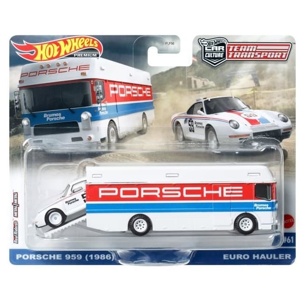 Hot Wheels - Køretøj og transporter (tilfældig model) - Lastbil / Lille bil - Fra 3 år FLF56