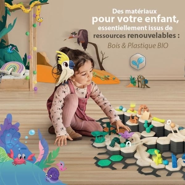 GraviTrax JUNIOR Start og Løb Udvidelsessæt - Kuglebaner - Fra 3 år - 27531 - Ravensburger