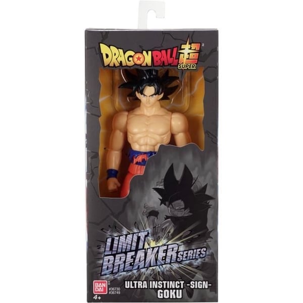 Kæmpefigur - BANDAI - Dragon Ball Super - 30 cm Limit Breaker - Ultra Instinct Goku-skilt