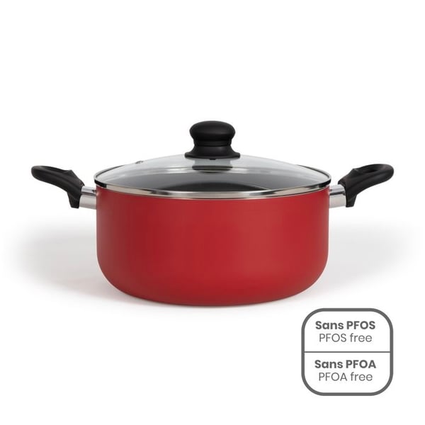 Paistinpannu - LIVOO - MEP150R - 24 cm - Tarttumaton pinnoite ilman PFOA:ta tai PFOS:ia - Silikonikahvat - Sopii kaikille liesitasoille, myös induktio Paistinpannu - LIVOO - MEP150R - 24 cm - Tarttumaton pinnoite ilman PFOA:ta tai PFOS:ia - Silikonikahvat - Sopii kaikille liesitasoille, myös induktio