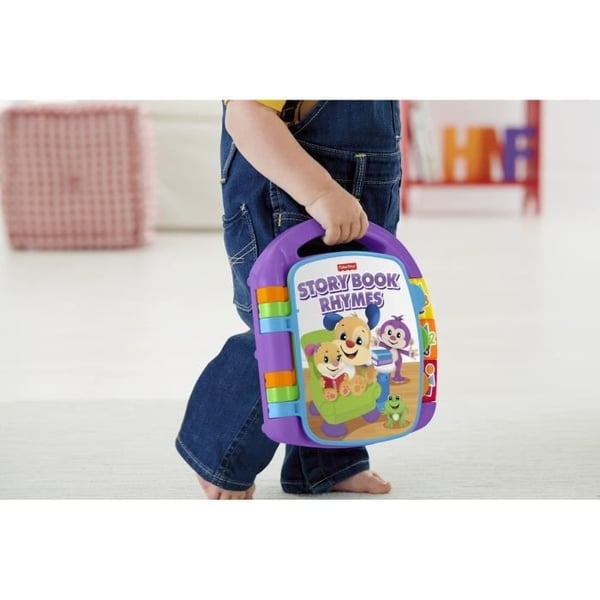 Fisher-Price - Interaktiv børnerimbog - Babybog - 6 måneder og opefter CDH39