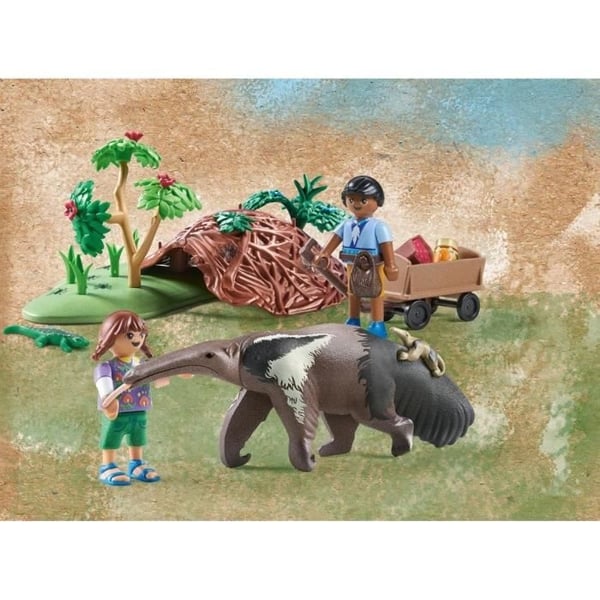 PLAYMOBIL 71012 Myreslugere, Wiltopia, 39 dele, fra 4 år